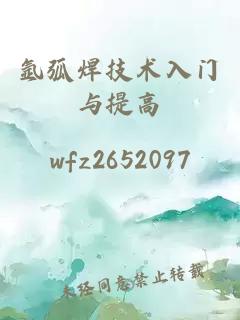氩弧焊技术入门与提高