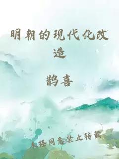 明朝的现代化改造