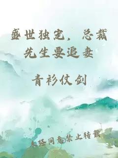 盛世独宠，总裁先生要追妻