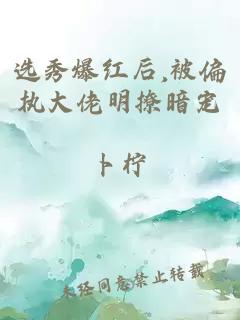 选秀爆红后,被偏执大佬明撩暗宠
