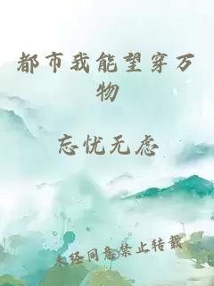 都市我能望穿万物