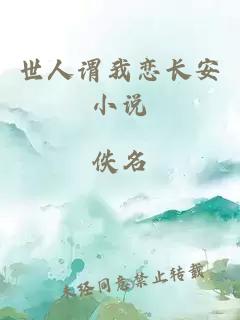 世人谓我恋长安小说