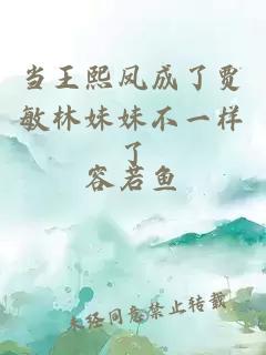 当王熙凤成了贾敏林妹妹不一样了