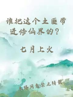 谁把这个土匪带进修仙界的？